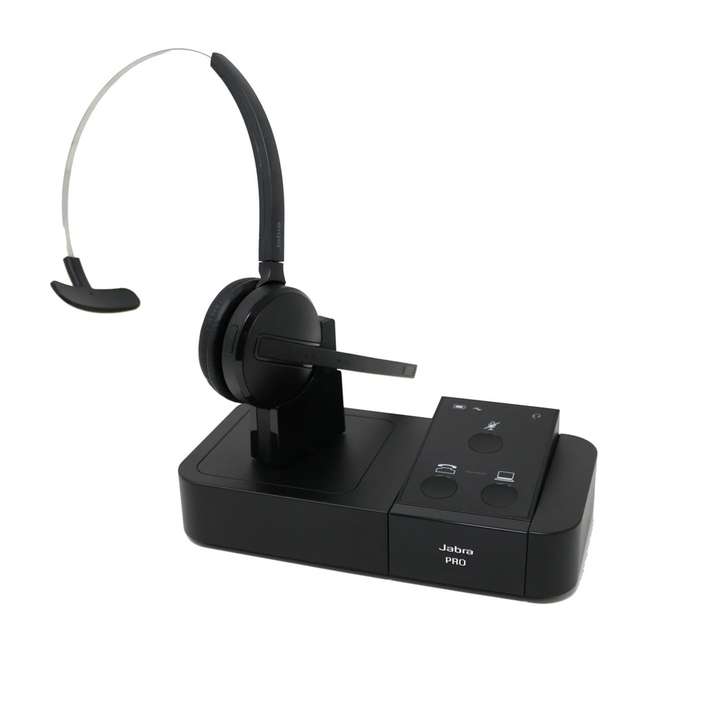 Jabra PRO 9450 Professional Wireless Headset w/ Charging Dock